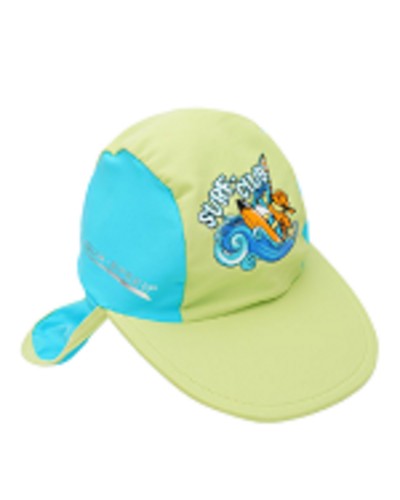 Кепка сонцезахисна Aqua Speed ​​SURF-CLUB CAP 2038 зелений, блакитний дит 104см (384-04)