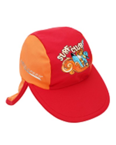 Кепка сонцезахисна Aqua Speed ​​SURF-CLUB CAP 2039 червоний, помаранчевий дит 104см (384-31)