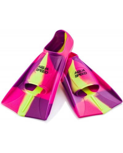 Ласти Aqua Speed ​​TRAINING FINS 7930 рожевий, фіолетовий, жовтий дит 31-32 (137-93)