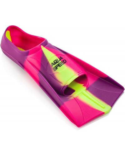 Ласти Aqua Speed ​​TRAINING FINS 7930 рожевий, фіолетовий, жовтий дит 31-32 (137-93)