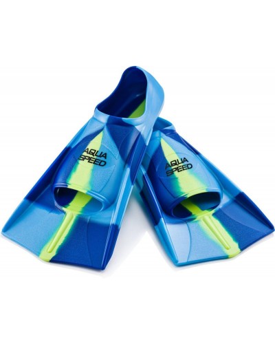 Ласти Aqua Speed ​​TRAINING FINS 7939 синій, блакитний, жовтий дит 31-32 (137-82)