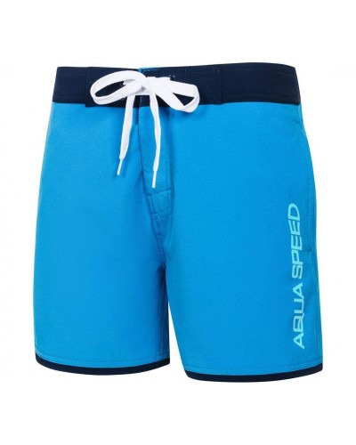 Дитячі плавки-шорти для хлопців Aqua Speed ​​EVAN JUNIOR 7525 синій, темно-синій (305-42)