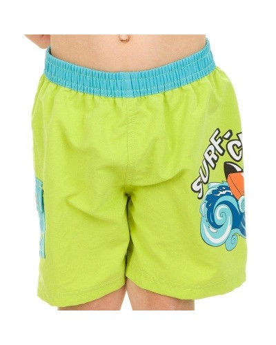 Дитячі плавки-шорти для хлопців Aqua Speed ​​SURF-CLUB SHORTS 2079 зелений (385-04)