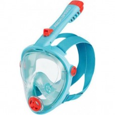 Дитяча повнолицьова маска Aqua Speed ​​SPECTRA 2.0 7083 бірюзовий, червоний L (248-02)