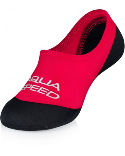 Дитячі шкарпетки для басейну Aqua Speed ​​NEO SOCKS 7366 червоний, чорний (177-31)