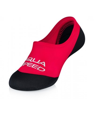 Дитячі шкарпетки для басейну Aqua Speed ​​NEO SOCKS 7366 червоний, чорний (177-31)