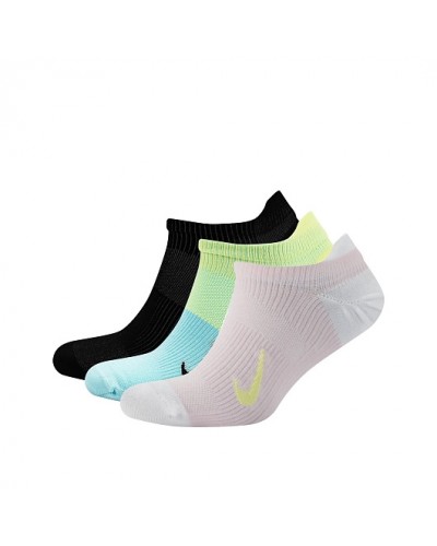 Шкарпетки Nike W NK EVERYDAY PLUS LTWT NS 3PR мультиколор Жін 34-38 (CV2964-911)