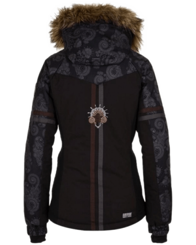 куртка г/л Kilpi LENA-W чорний 40 (HL0985KIBLK)