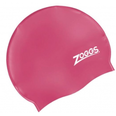 Шапочка для плавання Zoggs Silicone Cap рожева