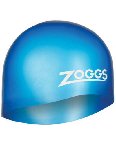 Шапочка для плавання Zoggs Silicone Cap синя