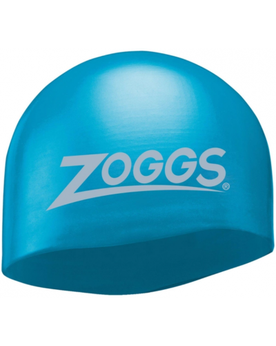 Шапочка для плавання дитяча Zoggs Silicone Cap блакитна