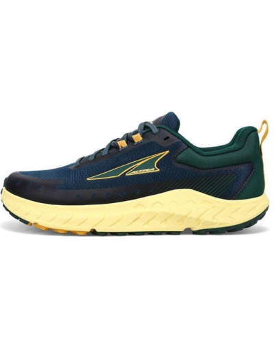 Кросівки для бігу Altra Outdor 2 блакитно-жовті трейлові чоловічі 46