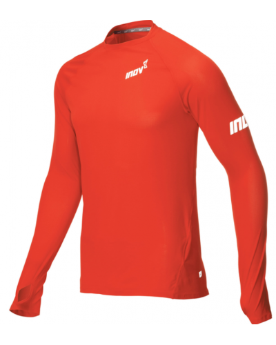 Лонгслів для бігу Inov-8 Base LS червоний чоловічий (000276.RD)