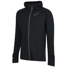 Термокофта для бігу Inov-8 Technical Mid Hoodie FZ чорна чоловіча (000882.BK)