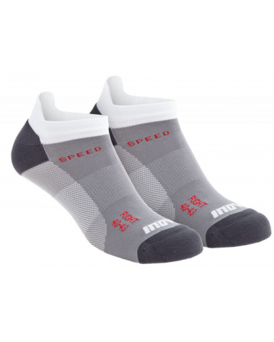 Шкарпетки для бігу Inov-8 Speed Sock Low (2 пари) білі унісекс (000543.WH)