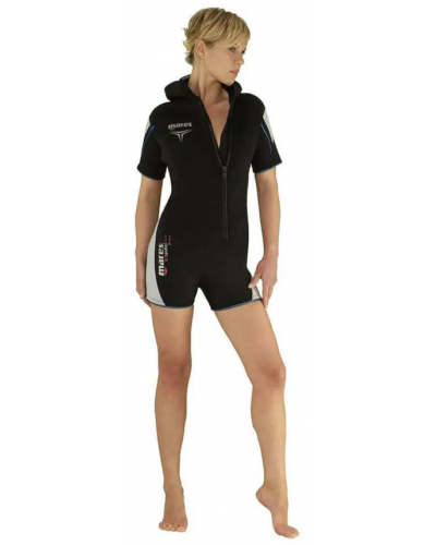 Куртка для дайвінгу Mares Trilastic Deluxe Short 5 mm чорна жіноча S
