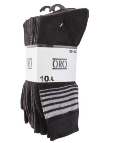 Шкарпетки MI CHAUSSETTE HX10 ORO чорний Чол 39-42 арт 93027755-1 (93027755-139-42)