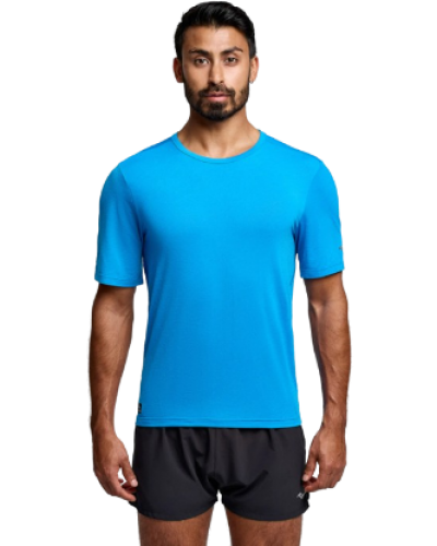 Футболка Saucony чоловіча STOPWATCH SHORT SLEEVE (SAM800377-CBH)