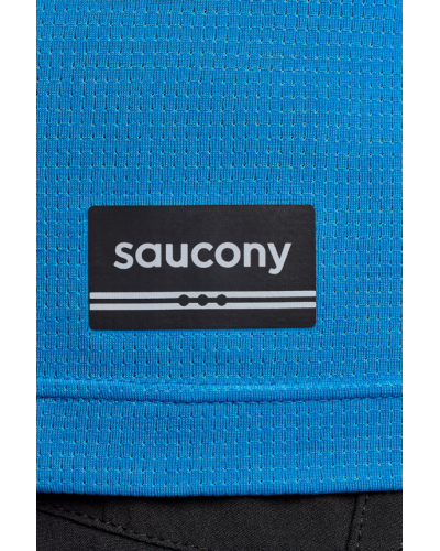 Футболка Saucony чоловіча STOPWATCH SHORT SLEEVE (SAM800377-CBH)