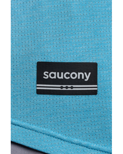 Футболка Saucony жіноча STOPWATCH GRAPHIC SHORT SLEEVE (SAW800490-BRHS4)