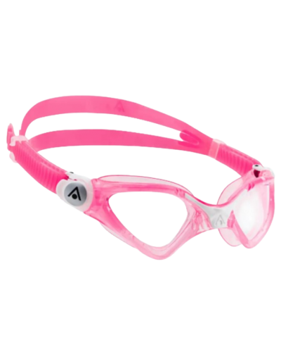 Окуляри дитячі для плавання Aqua Sphere KAYENNE JUNIOR рожево-білий лінзи прозорі (EP3190209LC)