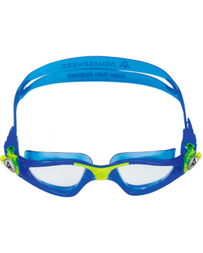 Окуляри дитячі для плавання Aqua Sphere KAYENNE JUNIOR синьо-жовтий лінзи прозорі (EP3194007LC)