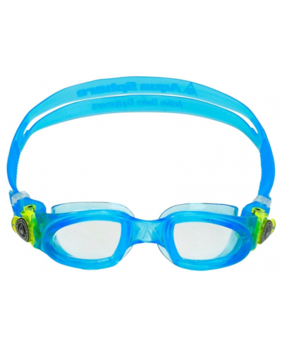 Окуляри дитячі для плавання Aqua Sphere MOBY KID синьо-зелений лінзи прозорі (EP1274331LC)