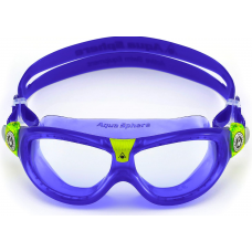 Окуляри дитячі для плавання Aqua Sphere SEAL KID2 фіолетовий лінзи прозорі (MS162132)