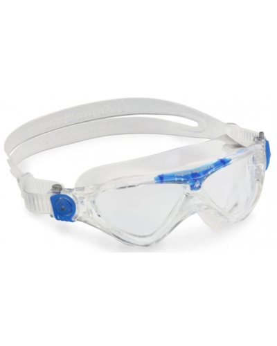 Окуляри дитячі для плавання Aqua Sphere VISTA JUNIOR прозоро-синій лінзи прозорі (MS1740040LC)