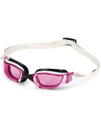Окуляри жіночі для плавання Phelps XCEED LADY біло-чорний лінзи рожеві (EP131132)