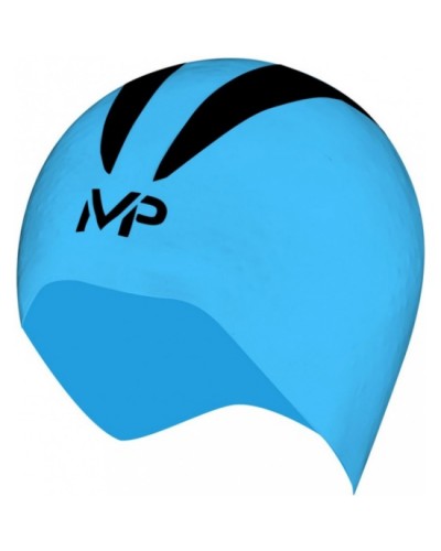 Шапочка для плавання Michael Phelps X-O блакитно-чорний (SA122112)