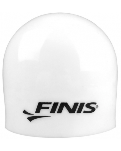 3D шапочка для плавання Finis Silicone Dome Cap біла (3.25.029.100)