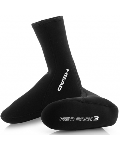 Шкарпетки для тріатлону неопренові Head Neo Socks 3 mm чорні 38/39