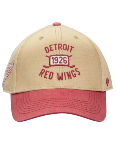 Кепка (MVP) 47 Brand DETROIT RED WINGS DUSTED ABIL (DSAIB05GWS-KH)