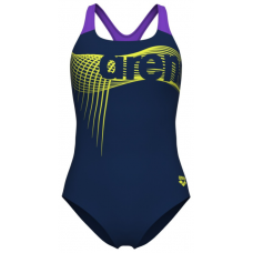 Купальник жіночий Arena WAKE SWIMSUIT SWIM PRO BACK (008066-709)