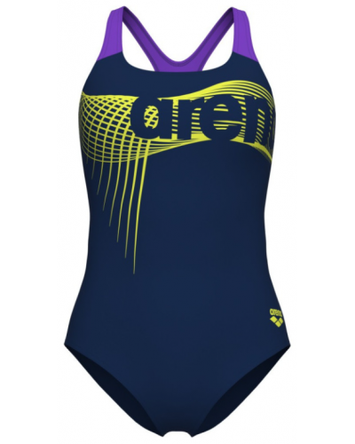 Купальник жіночий Arena WAKE SWIMSUIT SWIM PRO BACK (008066-709)