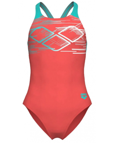 Купальник дитячий Arena PASTIME SWIMSUIT V BACK (008308-980)