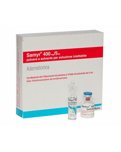 Самір ампули в ін’єкціях Samyr 400 mg/5 ml оригінал