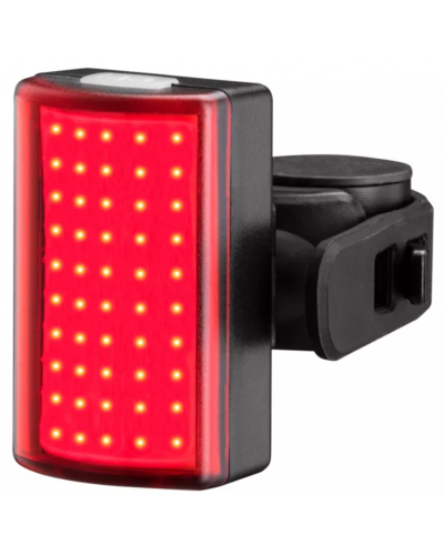 Мигалка задня Green Cycle Square dots, COB LED, 100 Люмен; 8 режимів