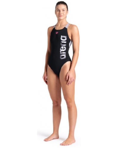 Купальник жіночий Arena AIRBRUSH GRAPHIC SWIMSUIT V BA (007953-508)