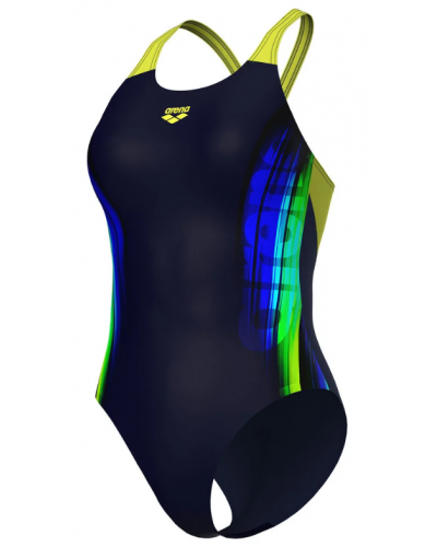 Купальник жіночий Arena BREATH SWIMSUIT V BACK LB (008330-760)