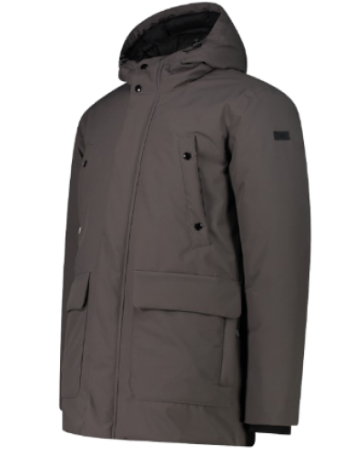 Парка чоловіча CMP LONG JACKET FIX HOOD TWILL (34K0157-E910)