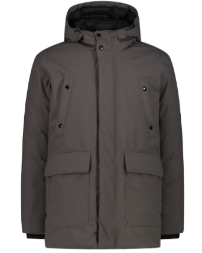 Парка чоловіча CMP LONG JACKET FIX HOOD TWILL (34K0157-E910)