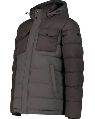 Куртка чоловіча CMP JACKET ZIP HOOD MELANGE (34K0187-E927)