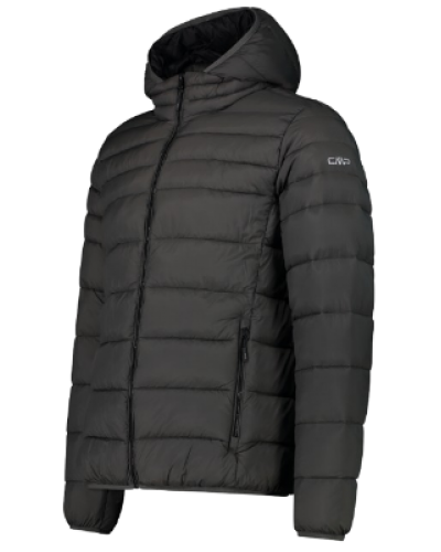 Куртка чоловіча CMP JACKET FIX HOOD NYLON CIRE (34K2807-E910)