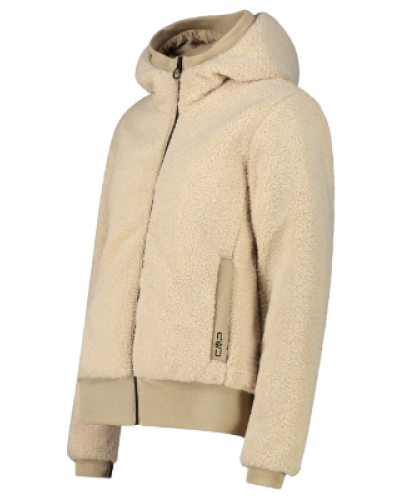 Куртка жіноча CMP JACKET FIX HOOD TEDDY FUR (34K2906-A245)