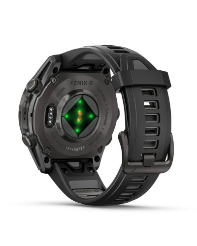 Смарт-годинник Garmin Fenix 8 Amoled 43 мм Sapphire Carbon Grey Titanium (010-02903-21)