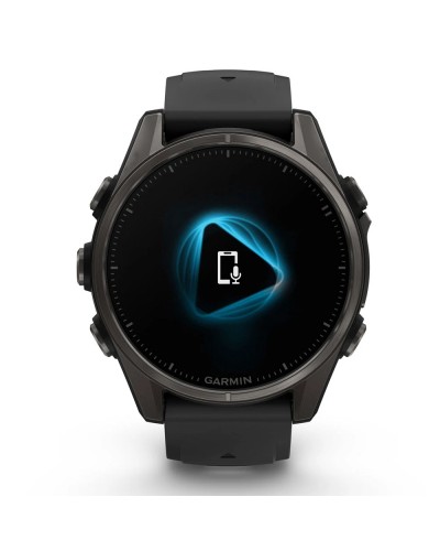 Смарт-годинник Garmin Fenix 8 Amoled 43 мм Sapphire Carbon Grey Titanium (010-02903-21)