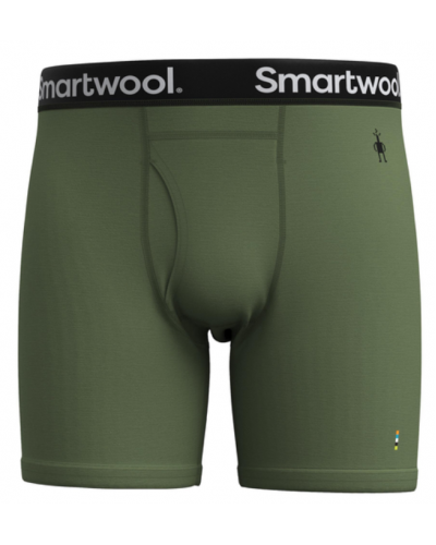 Труси чоловічі Smartwool Men's Merino Boxer Brief Boxed (Fern Green)