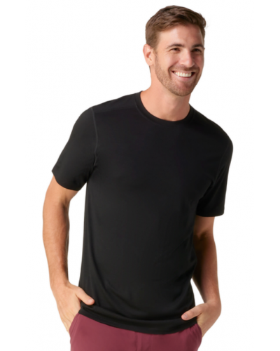 Футболка чоловіча Smartwool Men's Merino Short Sleeve Tee (Black)